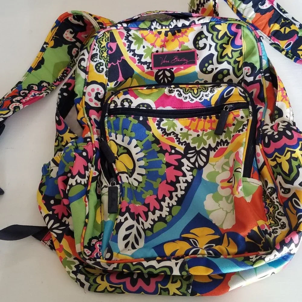Vera Bradley Lighten Up Rio Backpack excellent